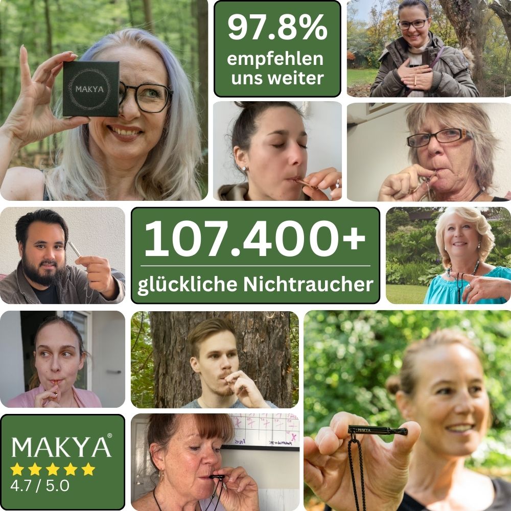 MAKYA V2 - Die Original Atemhalskette zur Rauchentwöhnung - MAKYA