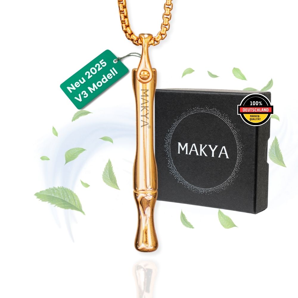 MAKYA V3 - Die Original Atemhalskette zur Rauchentwöhnung - MAKYA