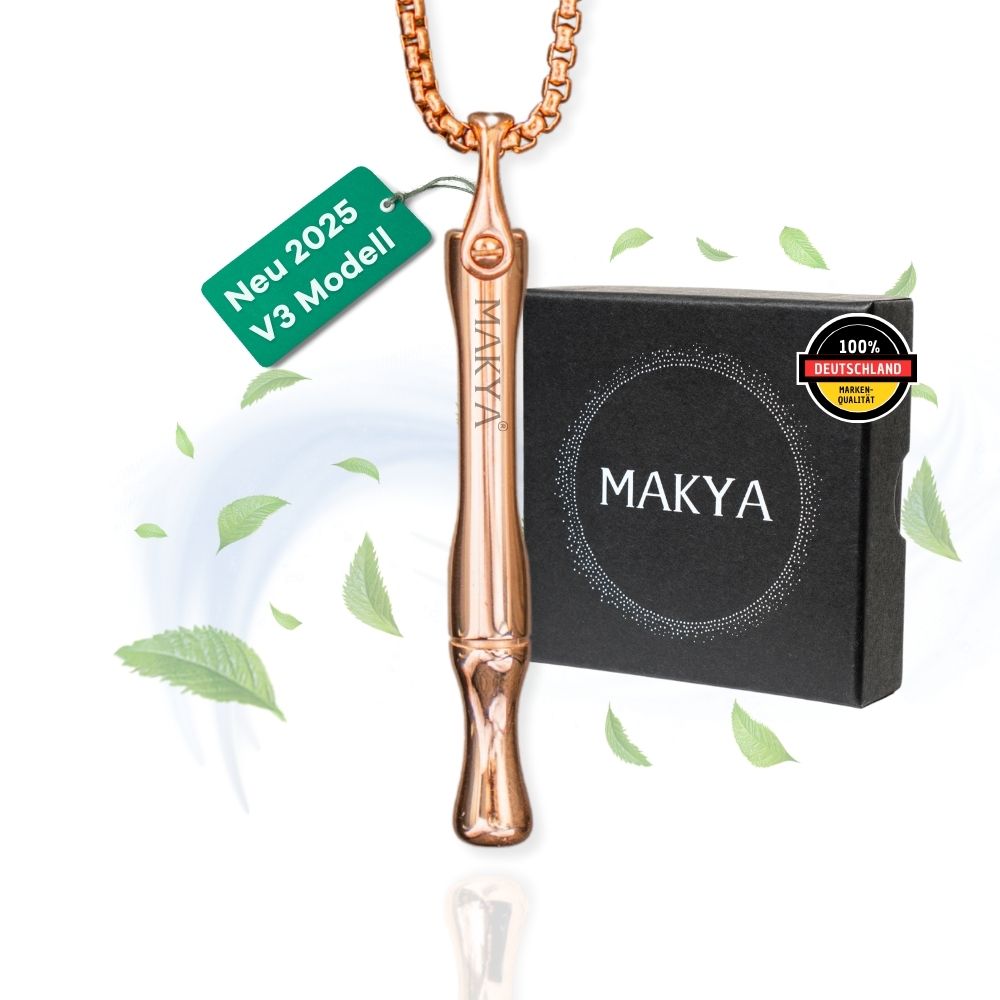 MAKYA V3 - Die Original Atemhalskette zur Rauchentwöhnung - MAKYA