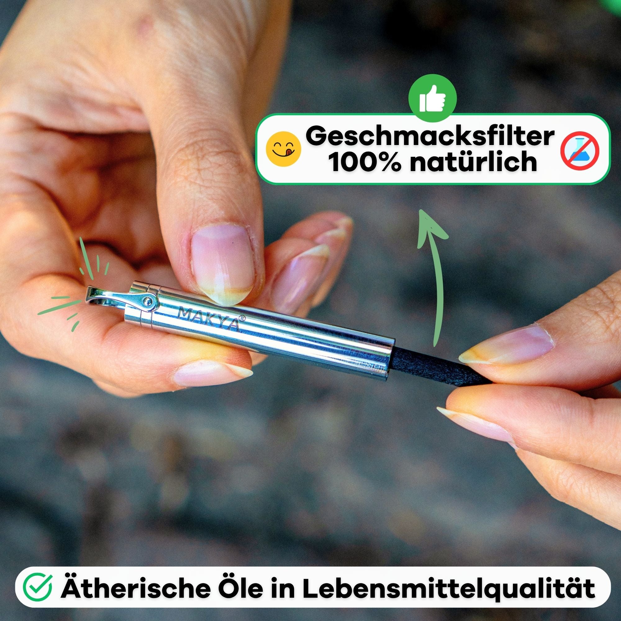 Makya Flow - Leckere Rauchentwöhnung nach deinem Wunsch