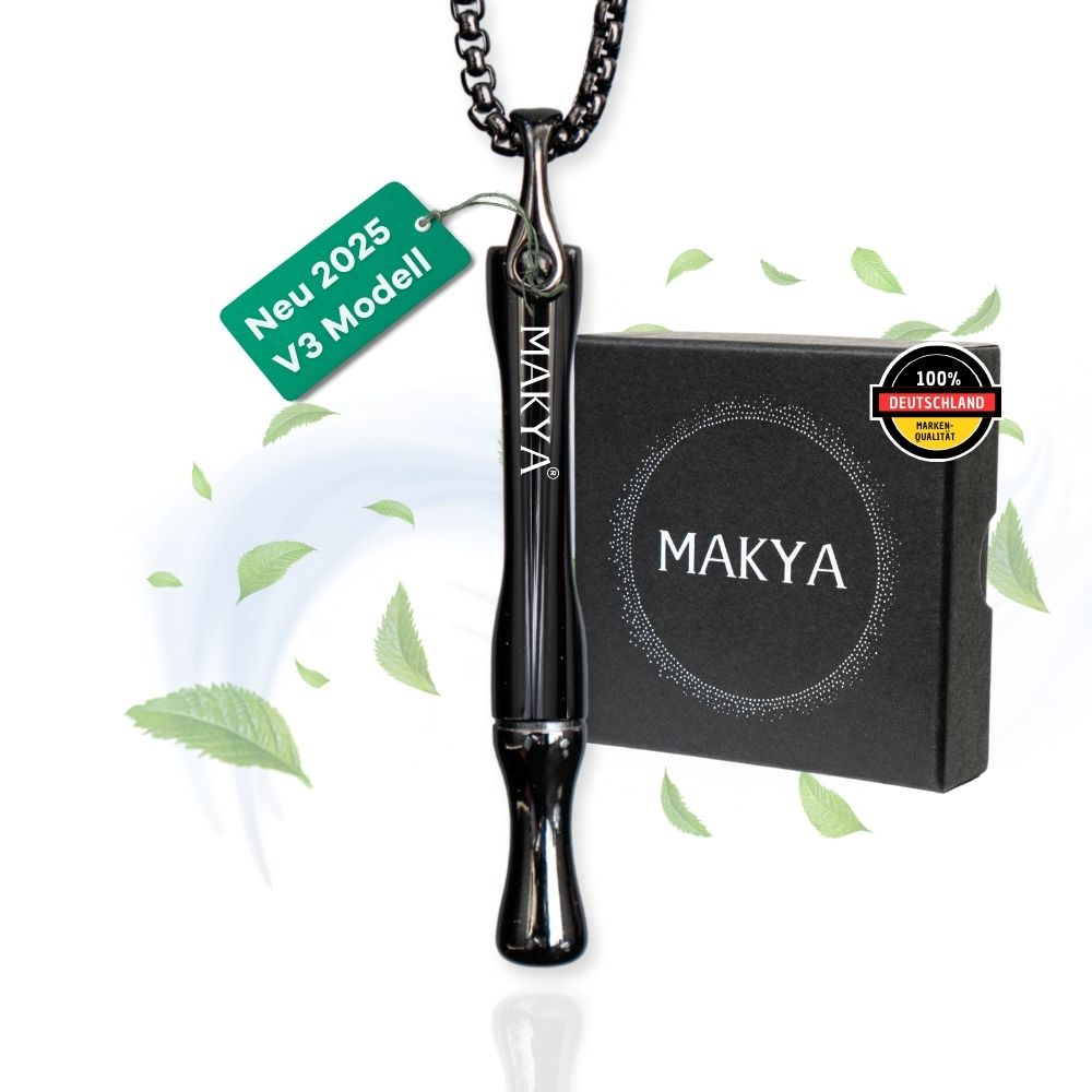MAKYA V3 - Die Original Atemhalskette zur Rauchentwöhnung - MAKYA
