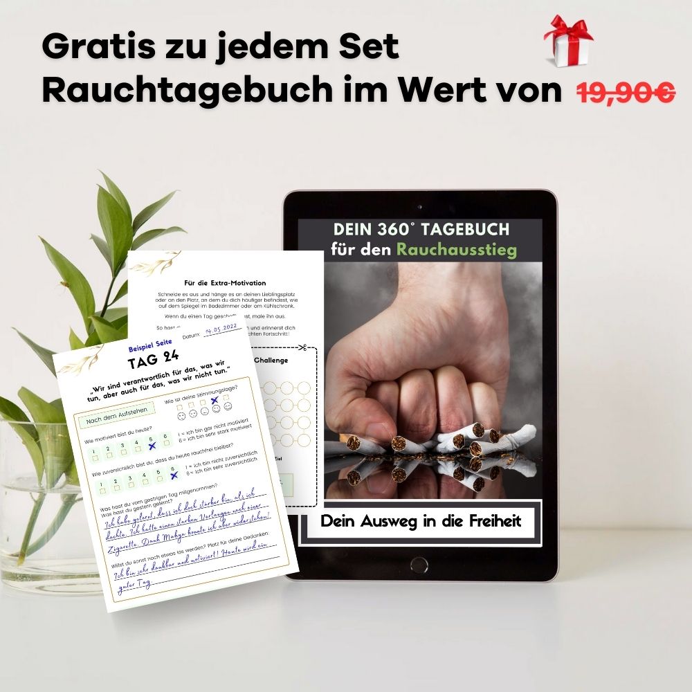 Rauchfrei-Set: Makya V2 + GeruchsHeld (inkl. eBook gratis) - MAKYA