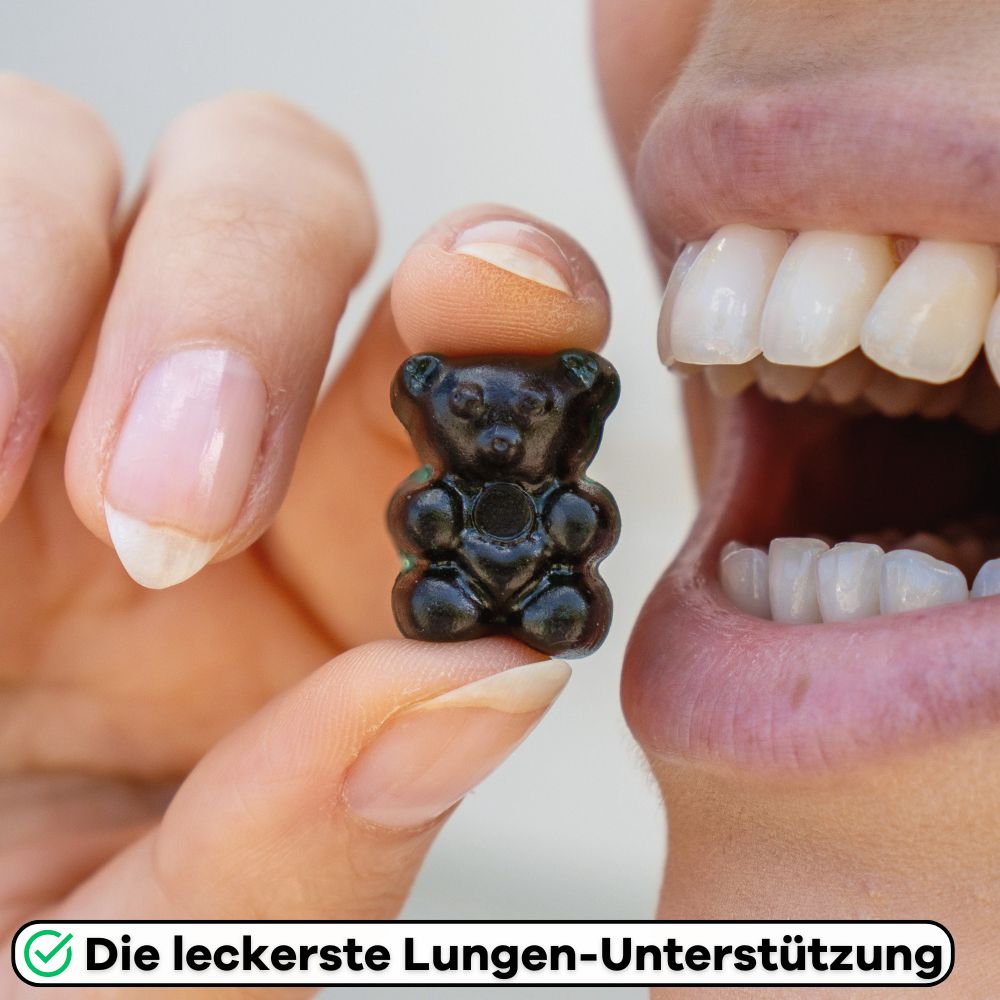 LungenReset - Gummibären mit Vitamin und Naturkräutern - MAKYA