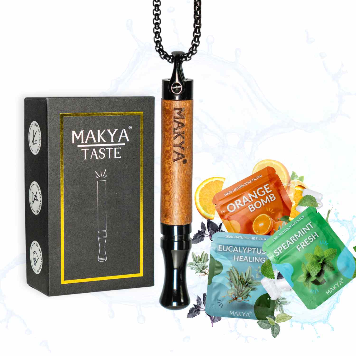 Makya Taste - Geschmackvolle Rauchentwöhnung 100% natürlich