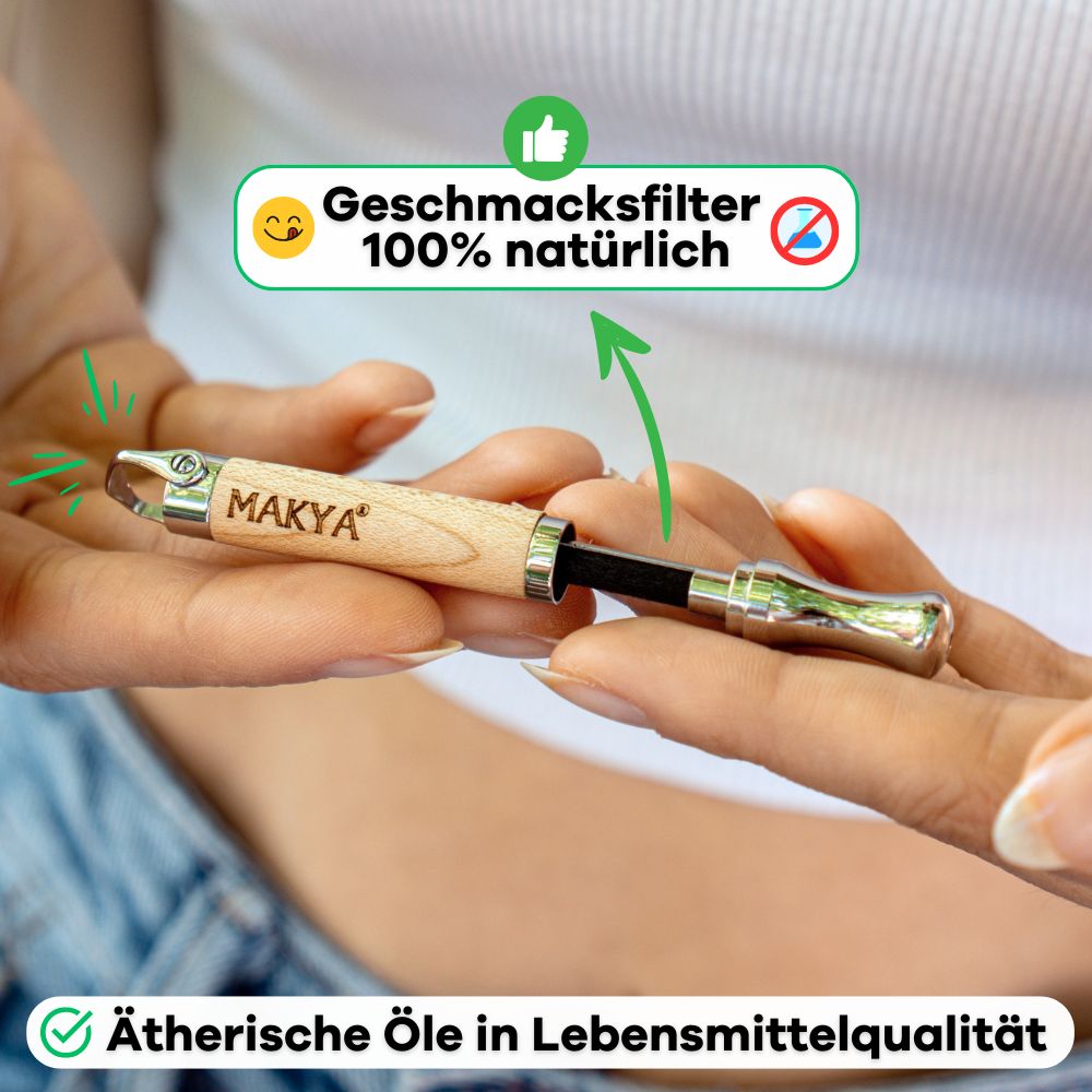 Makya Taste - Geschmackvolle Rauchentwöhnung 100% natürlich - MAKYA