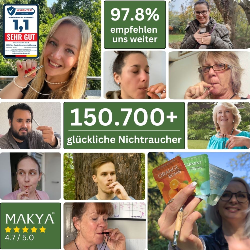 Makya Taste - Geschmackvolle Rauchentwöhnung 100% natürlich - MAKYA