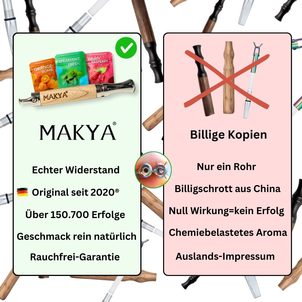 Makya Taste - Geschmackvolle Rauchentwöhnung 100% natürlich - MAKYA