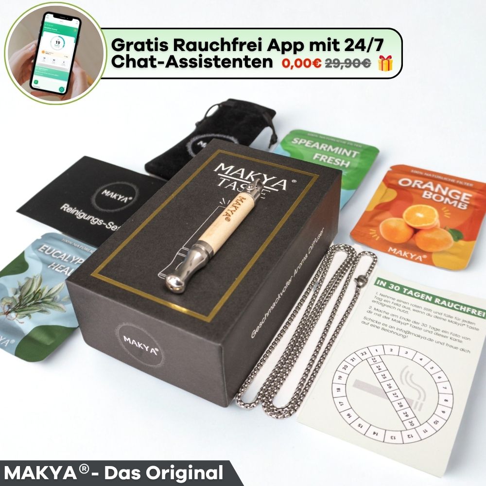 Makya Taste - Natürliche und leckere Rauchentwöhnung