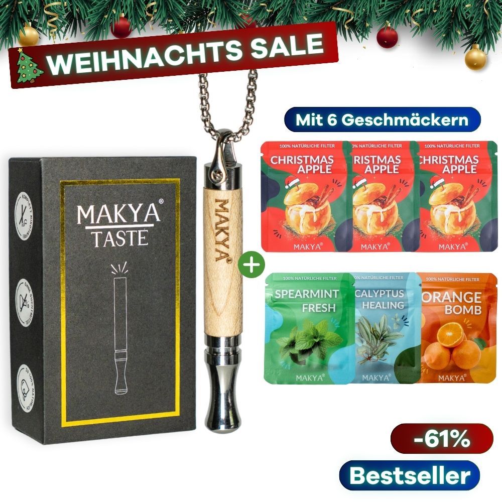 Makya Taste Weihnachts Set - Natürliche Rauchentwöhnung