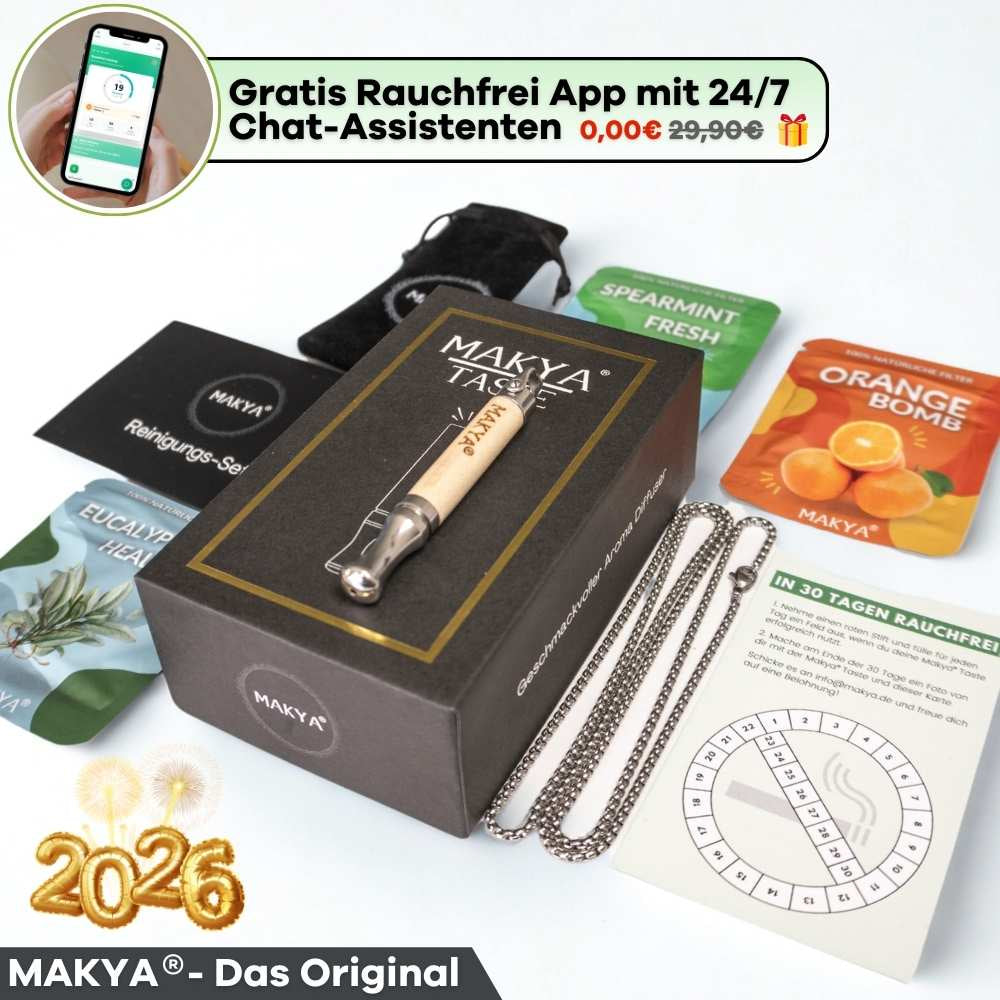 Makya Taste - Geschmackvolle Rauchentwöhnung 100% natürlich