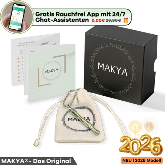 MAKYA V3 - Die Original Atemhalskette zur Rauchentwöhnung