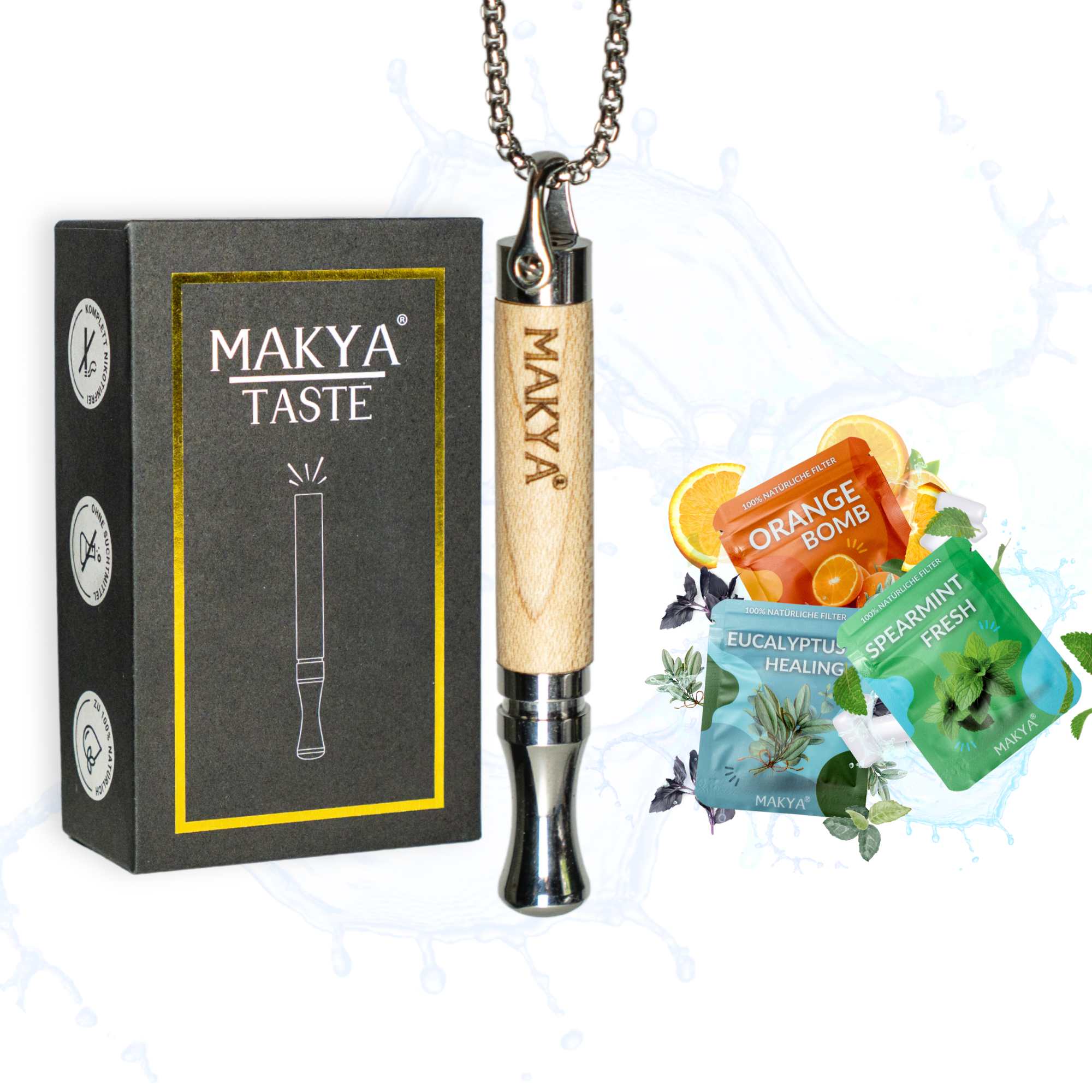 Makya Taste - Geschmackvolle Rauchentwöhnung 100% natürlich